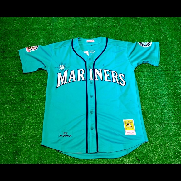 Mitchell & Ness Shirts Mitchell Ness Cooperstown Seattle Mariners